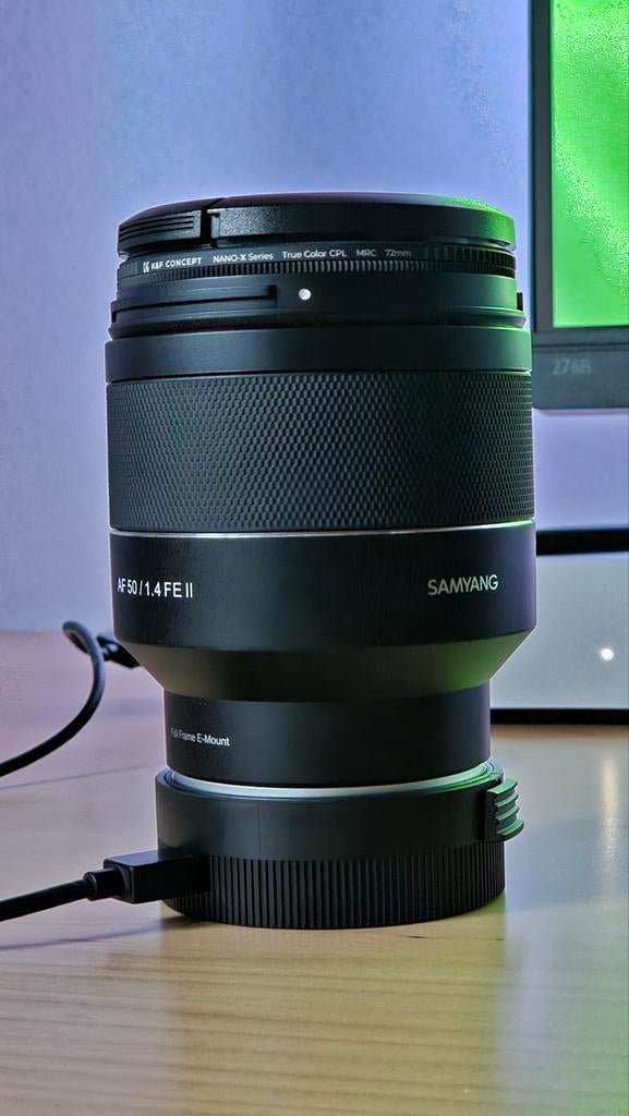 Samyang lens update dock station mise a jour Sony, TV, Hi-fi & Vidéo, Photo | Lentilles & Objectifs, Comme neuf, Enlèvement
