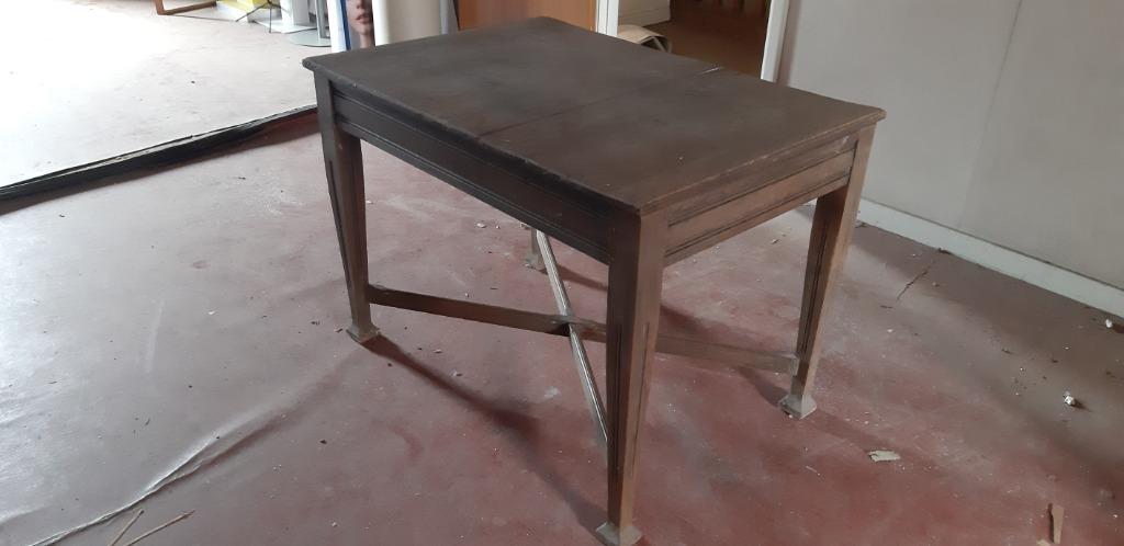 Table ancienne en bois, Antiquités & Art, Enlèvement