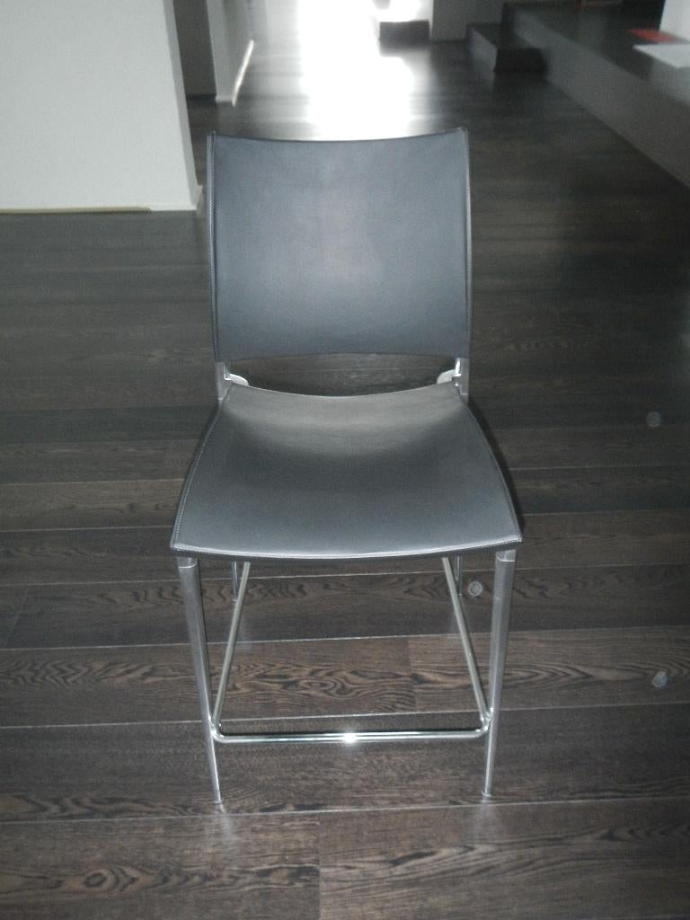 barkruk Sand Desalto, Huis en Inrichting, Ophalen, Gebruikt, Zwart, Leer