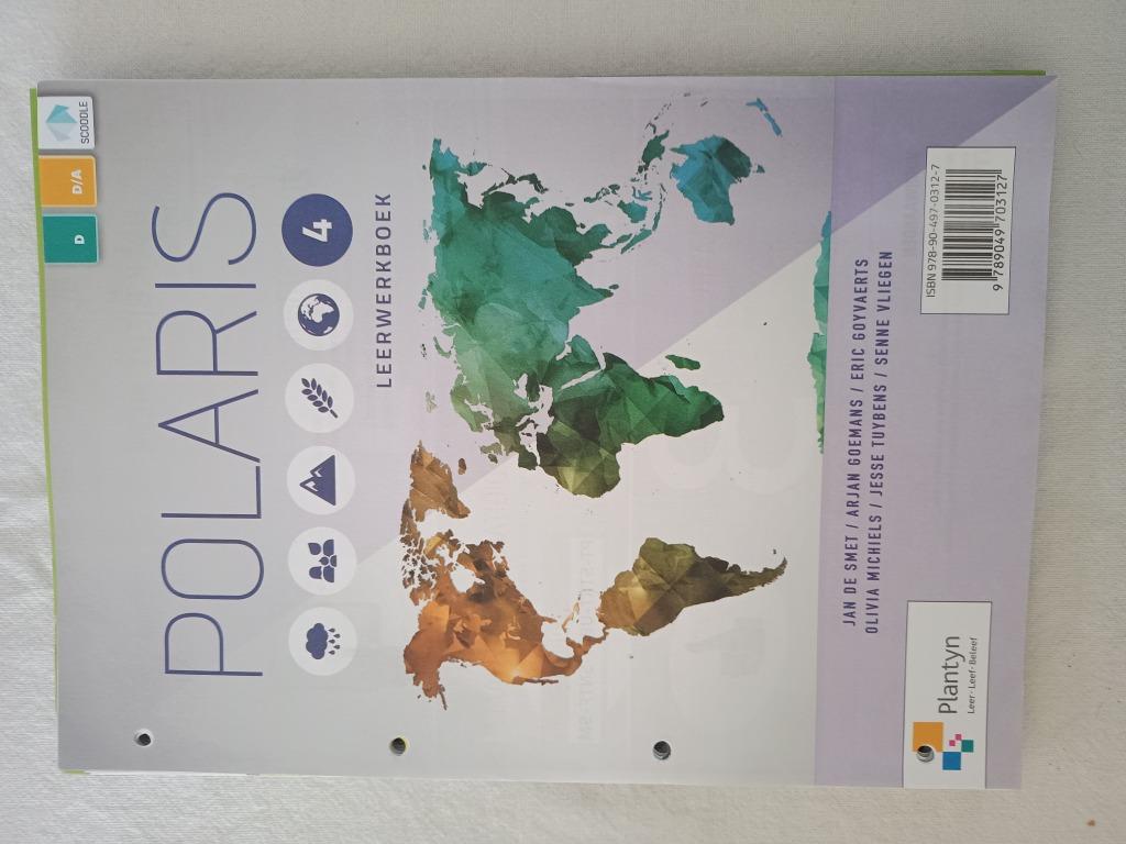 Leerwerkboek Polaris 3, Boeken, Schoolboeken, Ophalen, Zo goed als nieuw, ASO, Aardrijkskunde