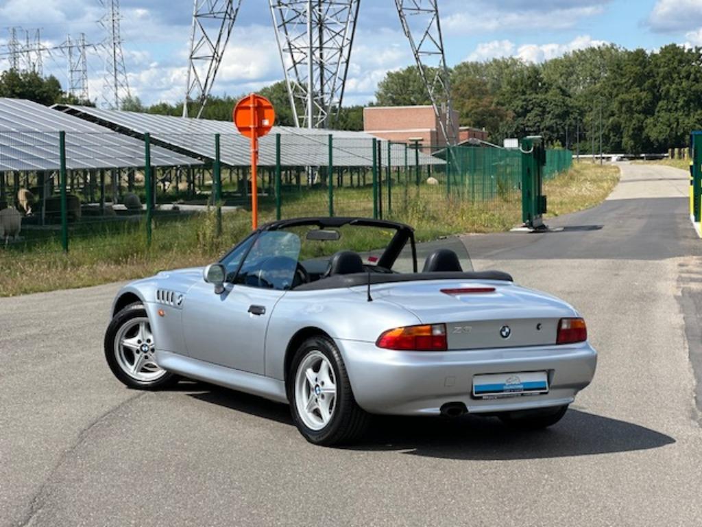 BMW Z3 1.8 Roadster | Sportonderstel | Historiek | Origineel, Auto's, Euro 2, Achterwielaandrijving, Zwart, Cabriolet