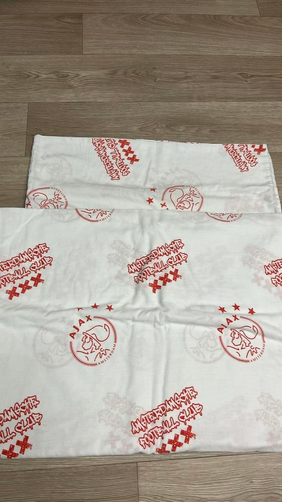 Dekbedovertrek Ajax 1 persoonsbed, Ophalen, Zo goed als nieuw, Dekbedovertrek