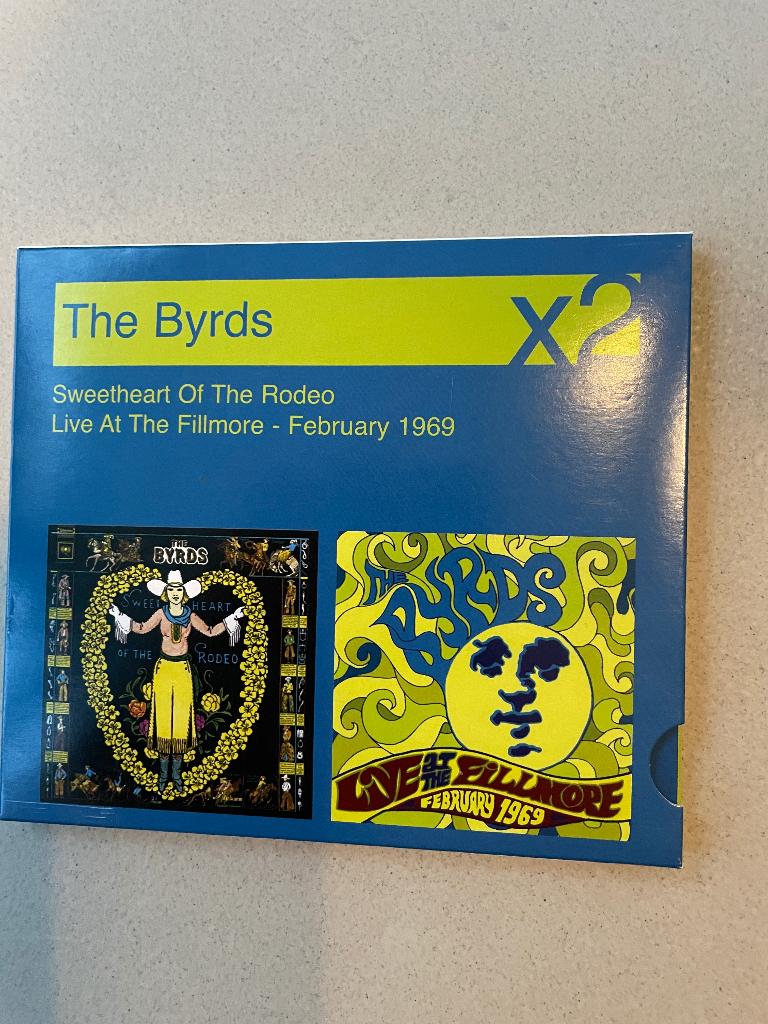 2CD ‘Sweetheart of The Rodeo & live at The Fillmore (1969), Ophalen, Zo goed als nieuw, Poprock