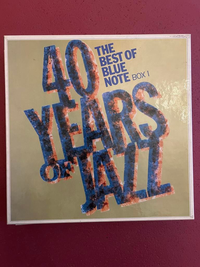 40 Years Of Jazz - The Best Of Blue Note - Box 1, Cd's en Dvd's, Vinyl | Jazz en Blues, Ophalen, Zo goed als nieuw, Jazz