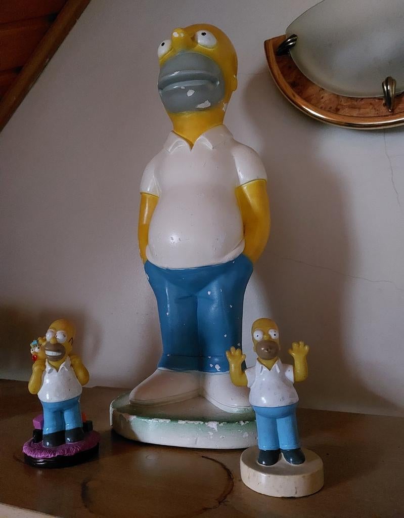 Figurines simpson les 3 pièce, Collections, Enlèvement, Comme neuf