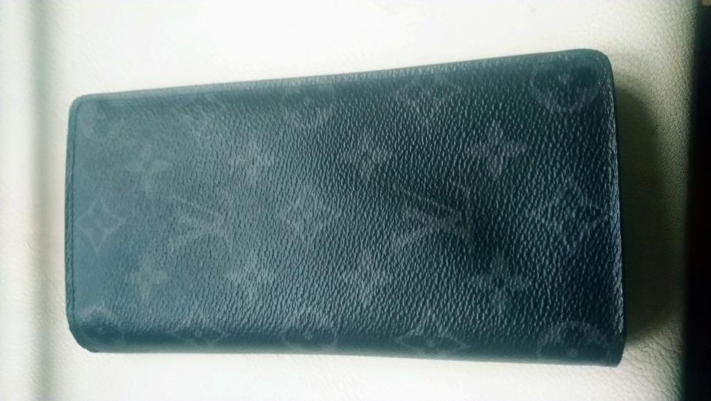 Louis Vuitton Brazamo Eclipse M61697 tweevoudige portemonnee, Ophalen of Verzenden, Nieuw, Zwart, Overige merken