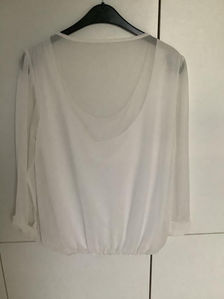 Damesblouse in voile, Kleding | Dames, Ophalen, Zo goed als nieuw