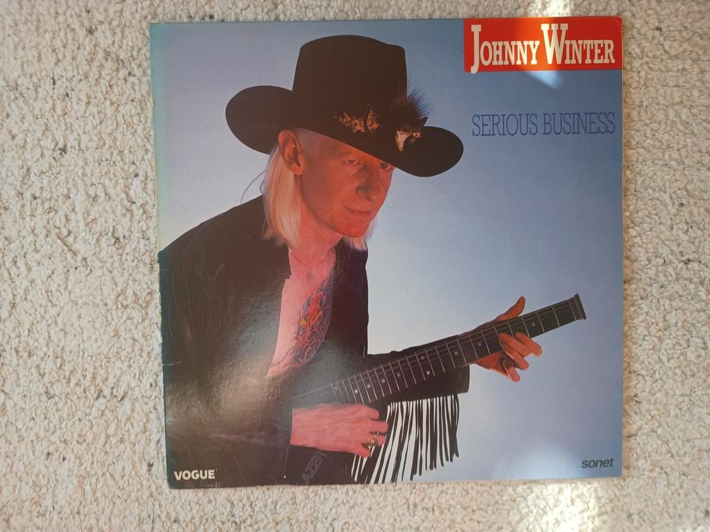 Lp Johnny Winter, Serious Business, Kinderen en Baby's, Ophalen of Verzenden