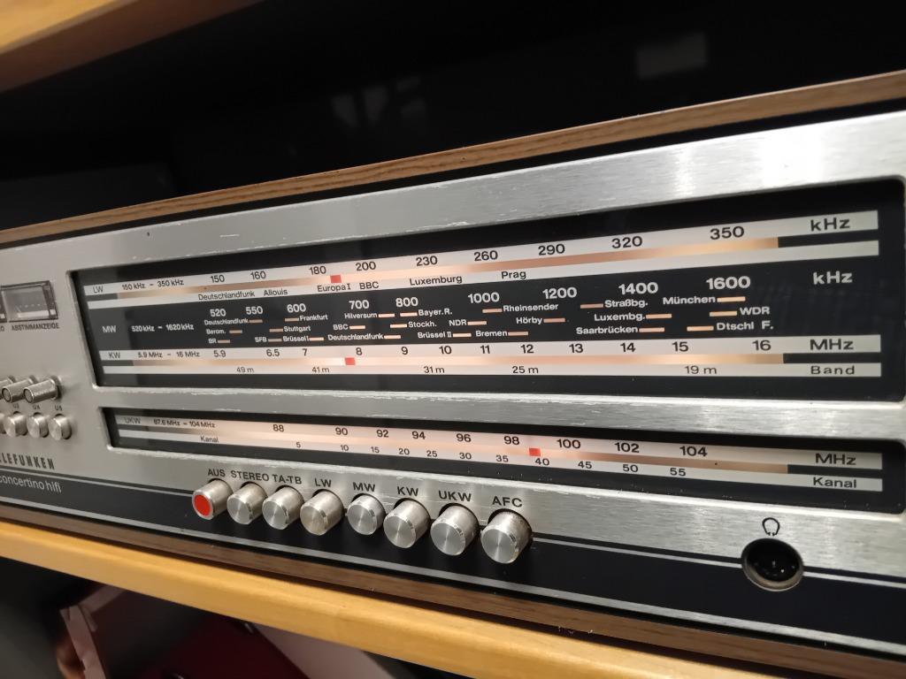 Vintage oude radio, 4 stuks1956 tot 73, Ophalen