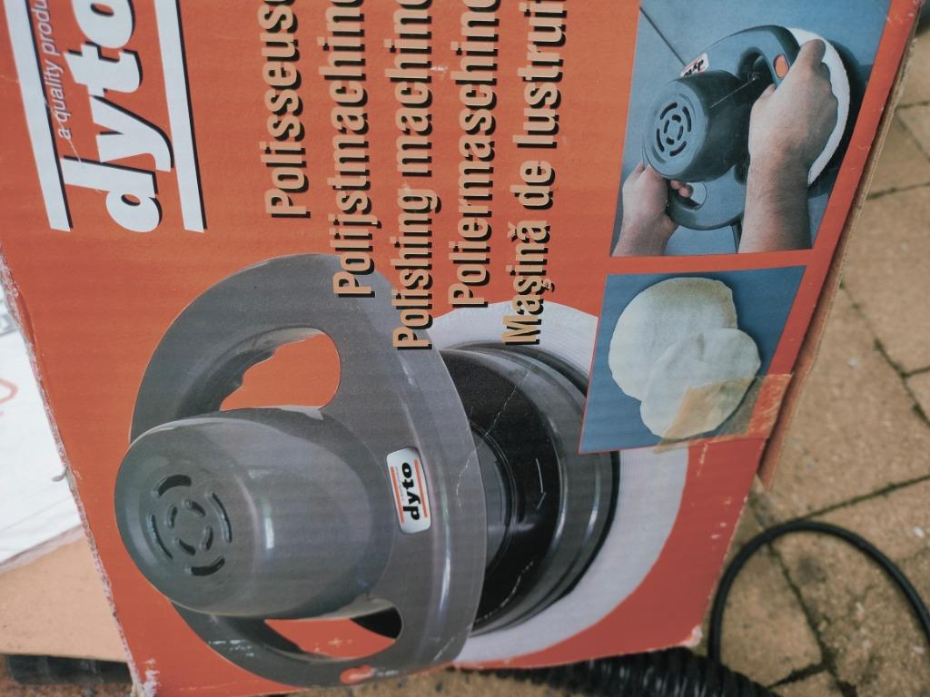 Polijstmachine, Enlèvement