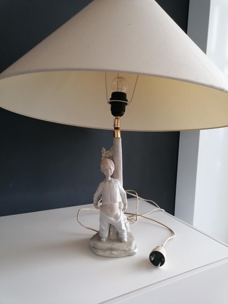 Lladro Rosal Niño Lamp, Ophalen, Gebruikt