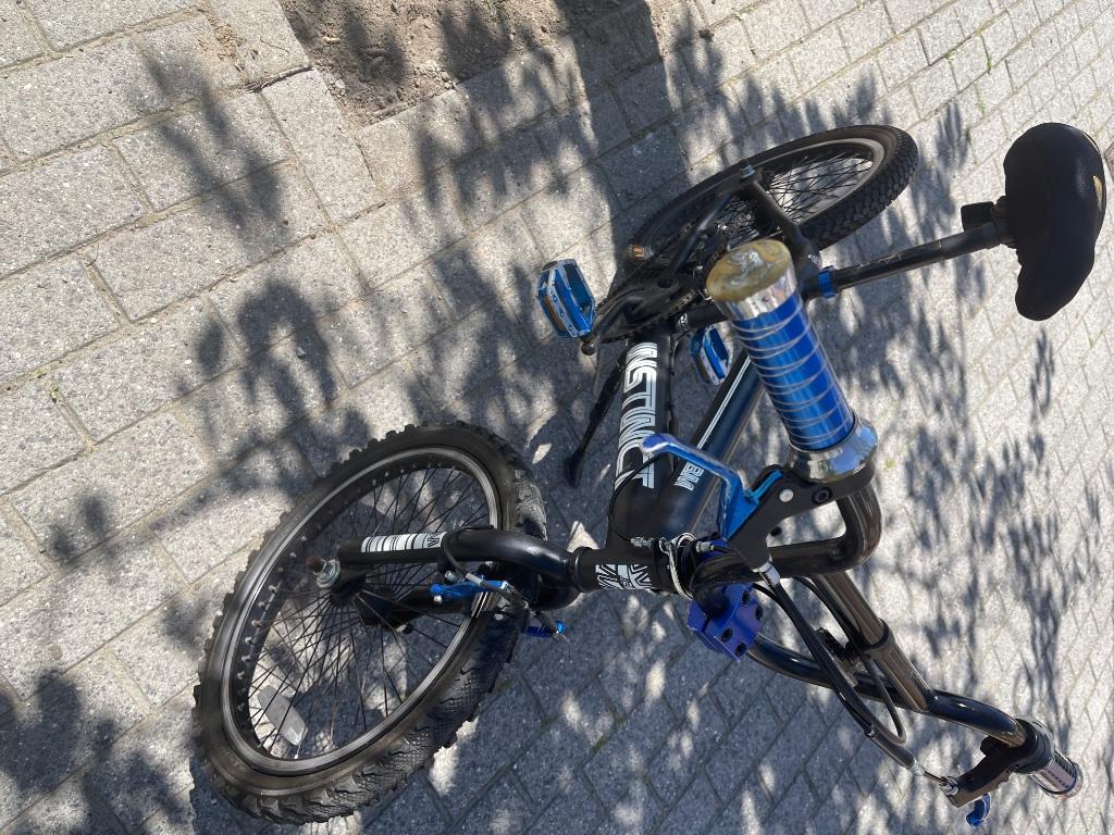 Vélo bmx, Enlèvement, Utilisé