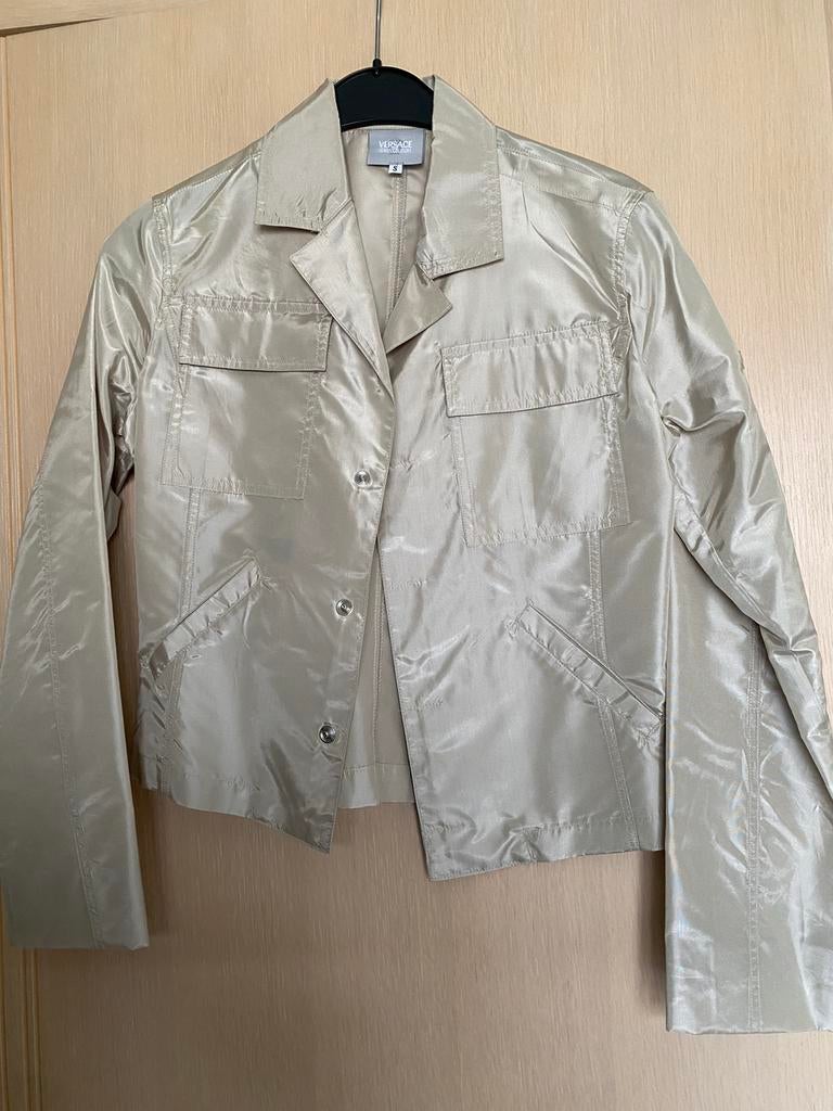 Nieuw beige vest van Versace maat Small, Ophalen of Verzenden, Nieuw