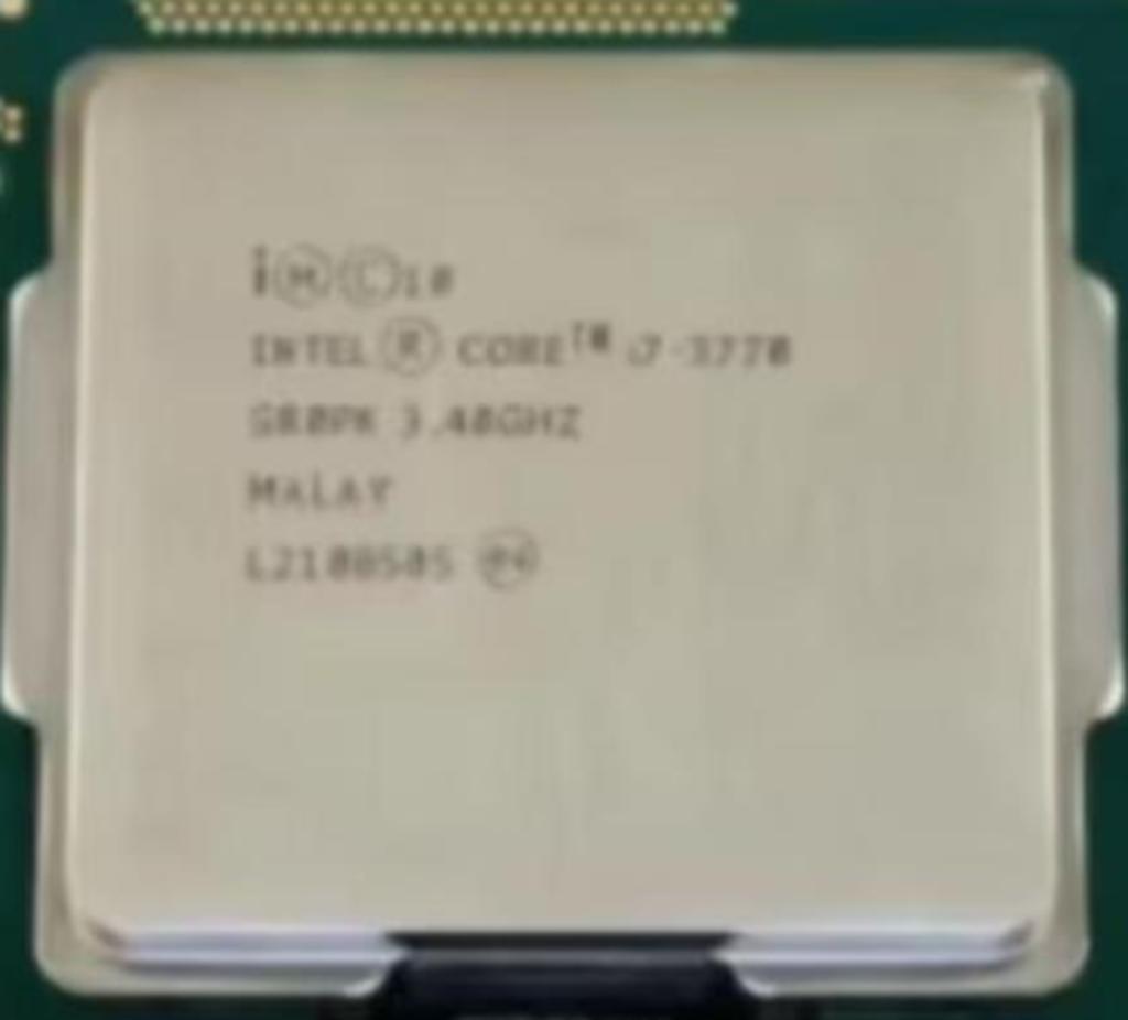 Intel Core i7 3770 3.4GHz CPU met Socket LGA 1155