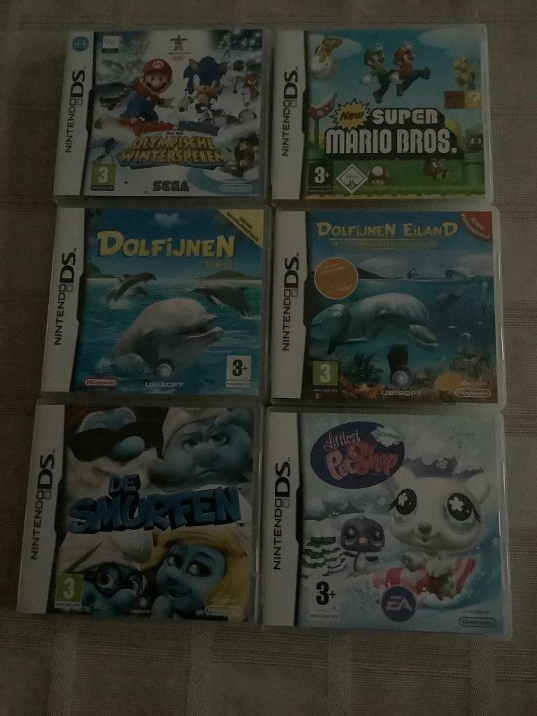 nintendo DS spelletjes met boekje, Ophalen of Verzenden, Zo goed als nieuw