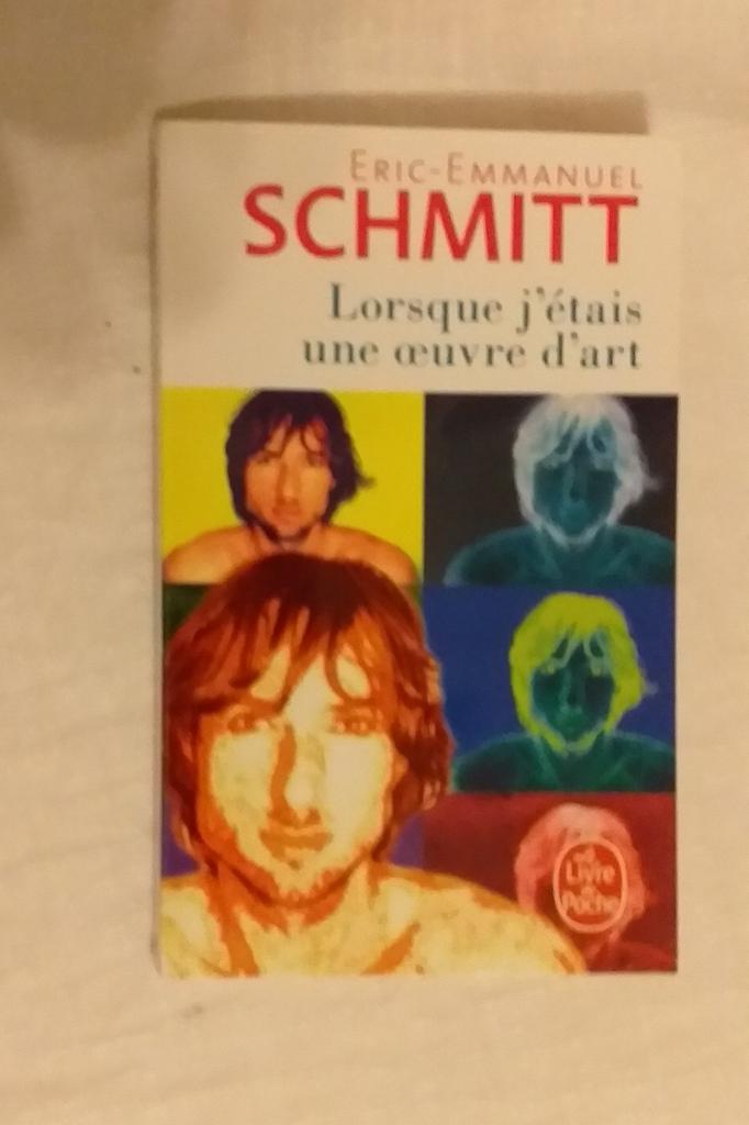 Lorsque j'étais une œuvre d'art, Enlèvement ou Envoi, Comme neuf, Eric-Emmanuel Schmitt
