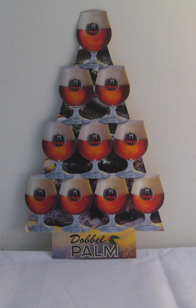PANNEAU D'AFFICHAGE EN FORME DE SAPIN DE NOËL EN FORME DE PA, Enlèvement, Utilisé, Panneau, Plaque ou Plaquette publicitaire, Palm