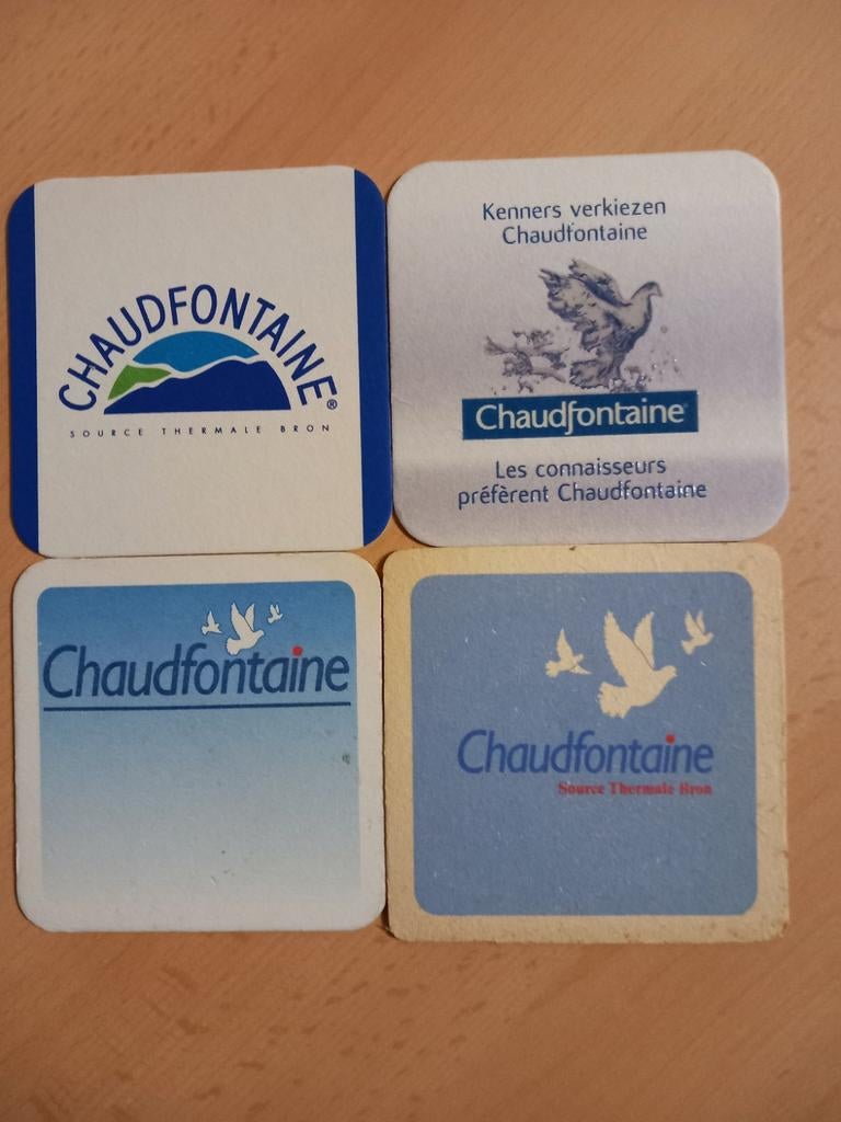 Sous-bocks Chaudfontaine (485), Enlèvement ou Envoi, Comme neuf