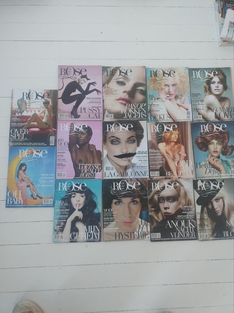 Lot de magazines de mode, Enlèvement