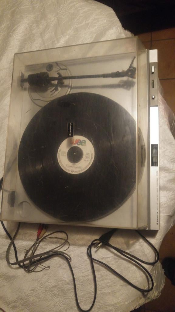 Turne disque pour pièces sanyo tp250 3.5w japan, Moins de 50 cm, Enlèvement ou Envoi, 50 à 100 cm, Utilisé