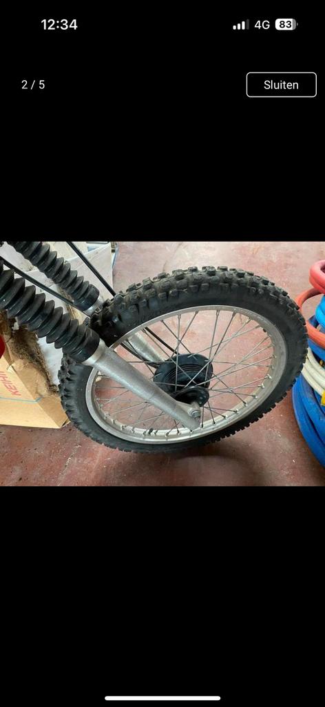 Roue avant complète pour Honda XLR200, Motos, Enlèvement ou Envoi