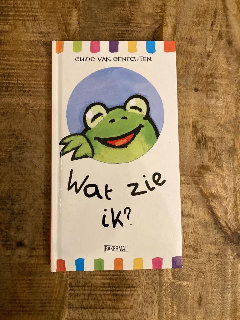 Prentenboek - Wat zie ik? Guido van Genechten, Boeken, Ophalen of Verzenden, Gelezen, Guido Van Genechten, Prentenboek