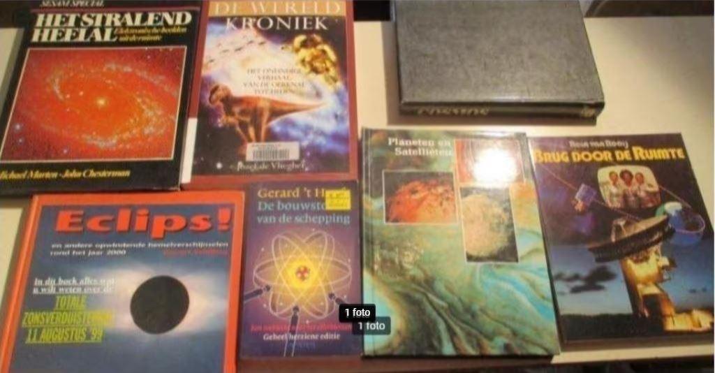 7 Wetenschaps Boeken - Cosmos - Heelal - Planeten - Eclips, Ophalen of Verzenden, Zo goed als nieuw, Natuurwetenschap