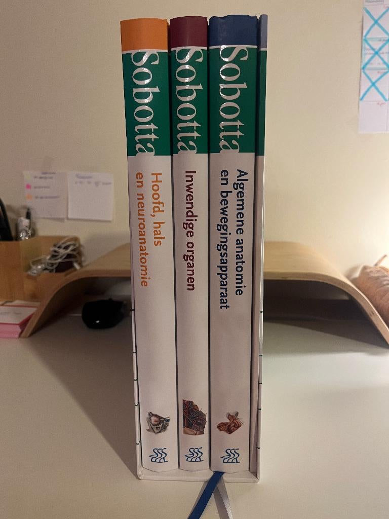 Sobotta (4 delen), Boeken, Studieboeken en Cursussen, Ophalen of Verzenden, Zo goed als nieuw, Hoger Onderwijs