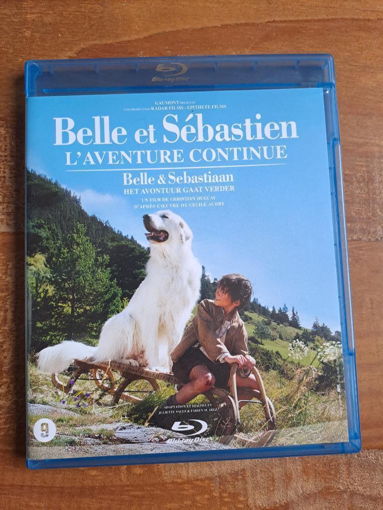 Belle et Sébastien 2 - L'aventure continue - blu-ray + dvd, CD & DVD, Enlèvement ou Envoi, Utilisé, Aventure