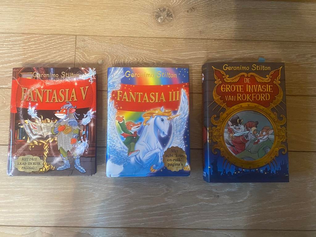 Livres Fantasia de Geronimo Stilton, Livres, Enlèvement ou Envoi, Comme neuf