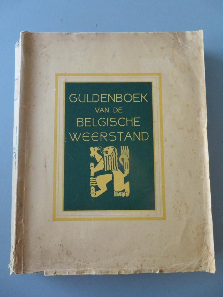 Guldenboek van de Belgische weerstand 426 blz, Ophalen of Verzenden, Overige soorten, Boek of Tijdschrift