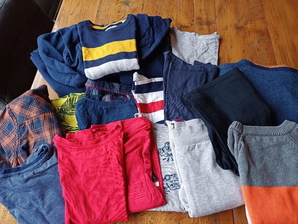 kinderkleding jongen maat 116, Ophalen of Verzenden, Gebruikt, Jongen, Jas