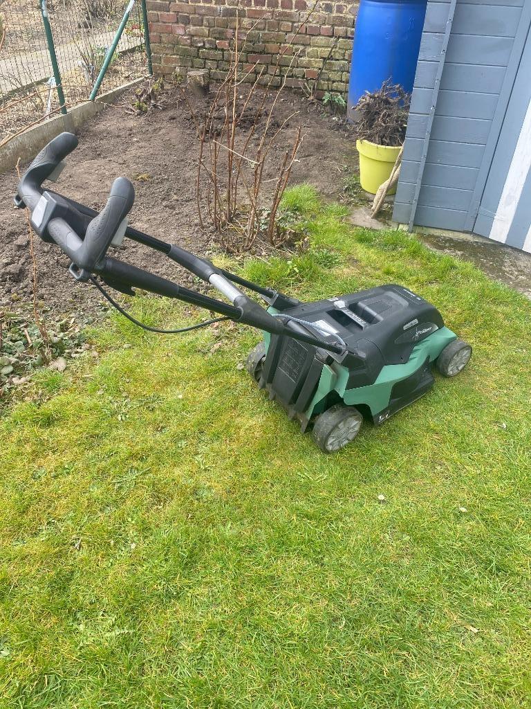 tondeuse à gazon Bosch électrique advanced rotak 690, Tuin en Terras, Grasmaaiers, Ophalen, Gebruikt, Elektrische grasmaaier, Opvangbak