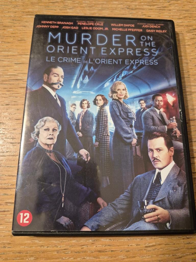 Dvd Murder on the Orient Express, Cd's en Dvd's, Vanaf 12 jaar, Ophalen of Verzenden, Zo goed als nieuw, Detective en Krimi