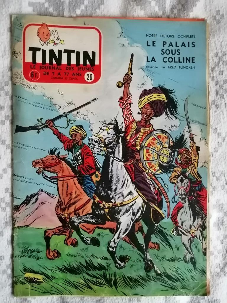 Journal de TINTIN édition Belge n20 - 18 mai 1955, Enlèvement ou Envoi, Journal ou Magazine