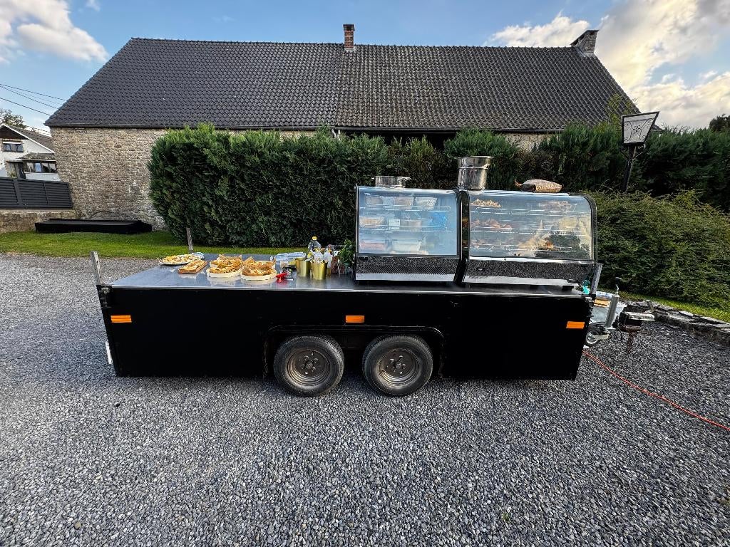 Foodtruck - remorque, Articles professionnels, Horeca | Food, Autres types, Enlèvement ou Envoi