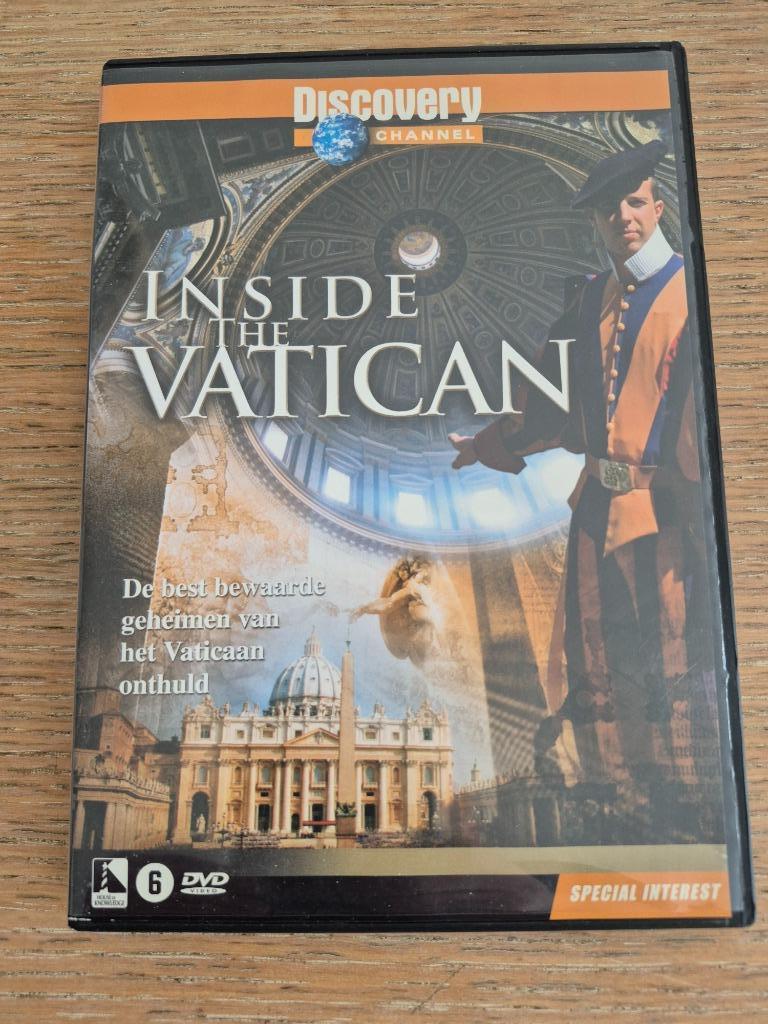 Dvd docu Inside the Vatican (Discovery Channel), Ophalen of Verzenden, Zo goed als nieuw, Overige typen