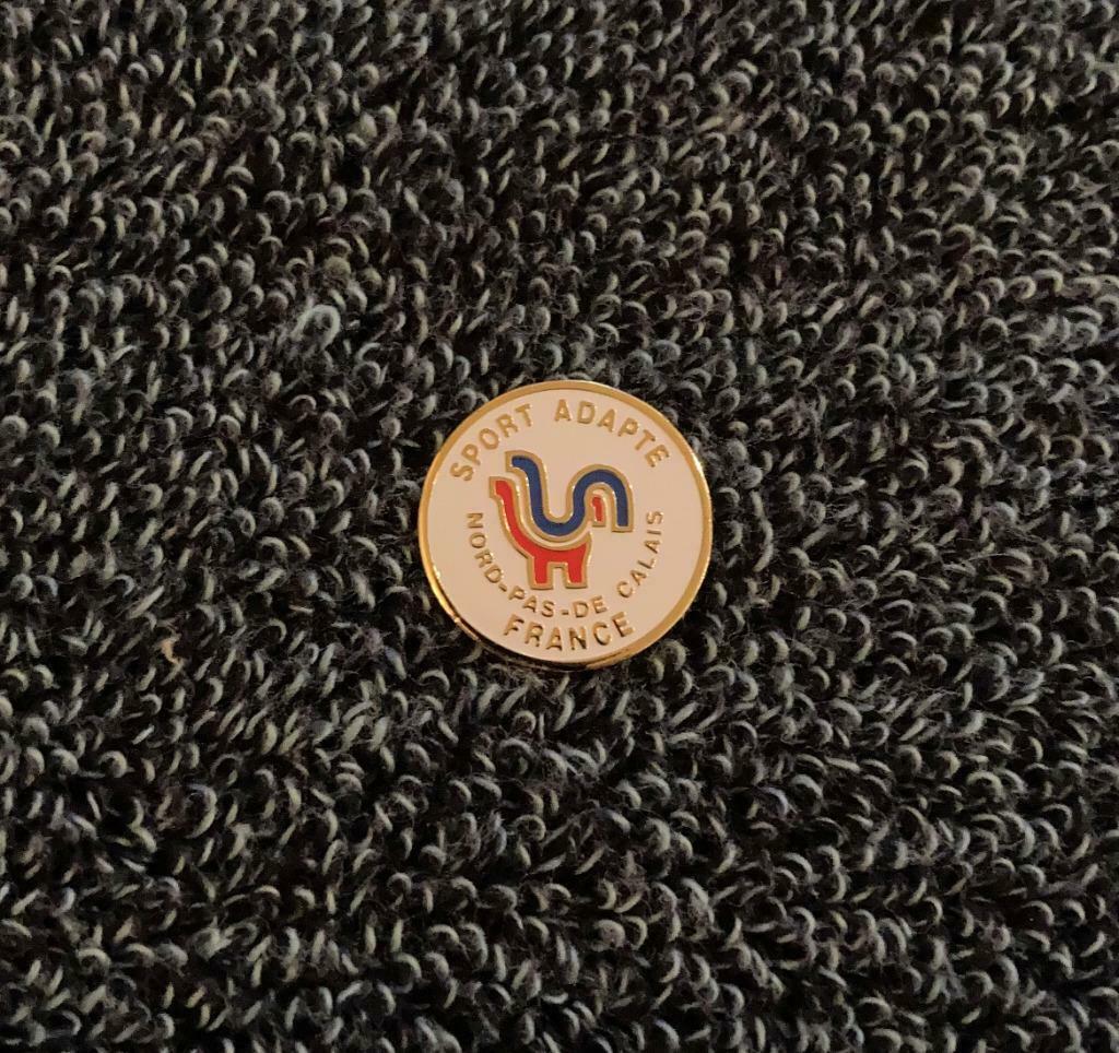 PIN - SPORT ADAPTE - NORD-PAS-DE CALAIS - FRANCE, Envoi, Comme neuf, Sport, Insigne ou Pin's