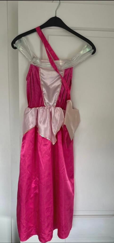 Prinsessenkleedje met tasje, Ophalen of Verzenden, Gebruikt, 134 t/m 140, Meisje