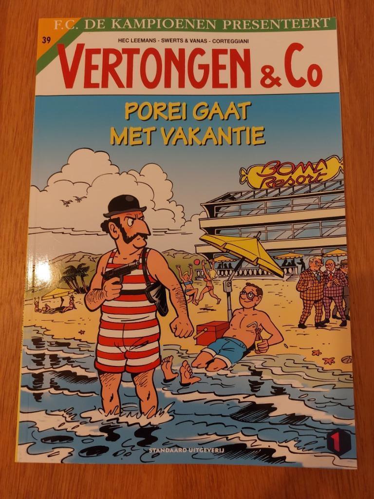 Strip Vertongen&Co 'Porei gaat met vakantie' NIEUW 5 euro, Boeken, Eén stripboek, Ophalen of Verzenden, Nieuw