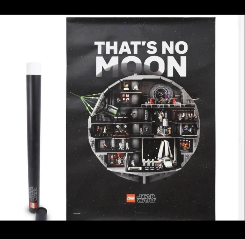Lego star wars poster that's no moon UCS 5010030, Enlèvement ou Envoi, Lego