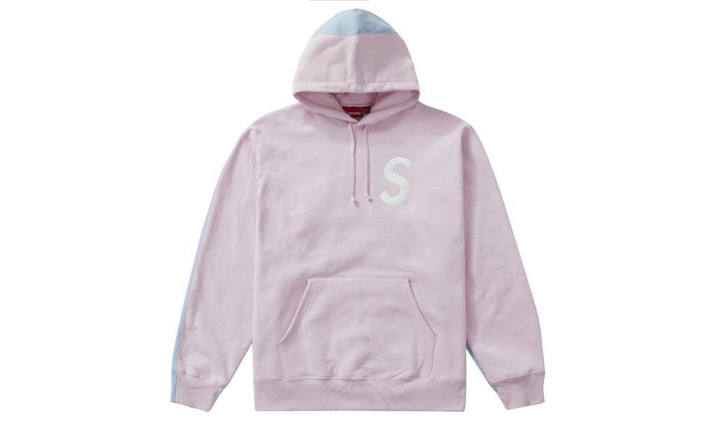 Nieuwe Supreme logo split hooded sweatshirt Medium, Kleding | Heren, Ophalen of Verzenden, Nieuw, Maat 48/50 (M), Blauw