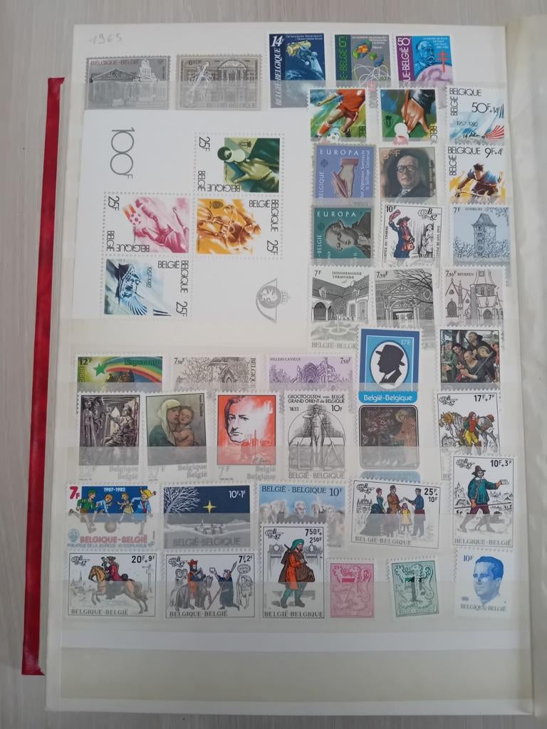 België postzegels jaar 1982 postfris lot 396B, Postzegels en Munten, Postzegels | Europa | België, Ophalen of Verzenden, Postfris