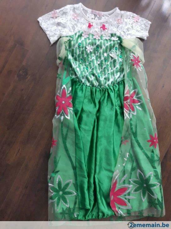 Robe reine des neiges II   8/10 ans, Kinderen en Baby's, Carnavalskleding en Verkleedspullen, Gebruikt, Meisje