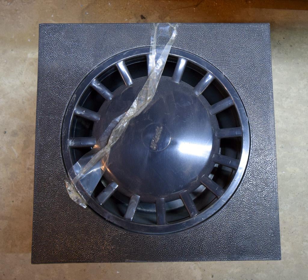 klokrooster 30 x 30 cm, Nicoll, grijs, nieuw, PVC, verticaal, Ophalen of Verzenden, Nieuw, PVC, Afvoer