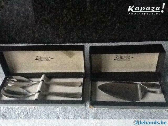 Slabestek en taartschepper - Zilmeta, Enlèvement ou Envoi, Utilisé