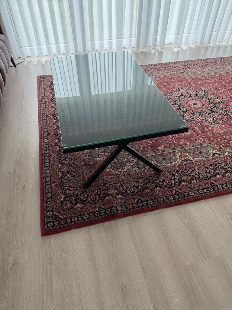 table de salon, 100 à 150 cm, Comme neuf, Enlèvement, Rectangulaire