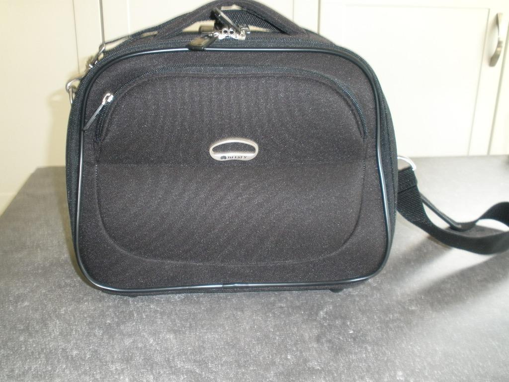 DELSEY beautycase // reistas voor dames, Handtassen en Accessoires, Ophalen of Verzenden, Zo goed als nieuw, Zwart