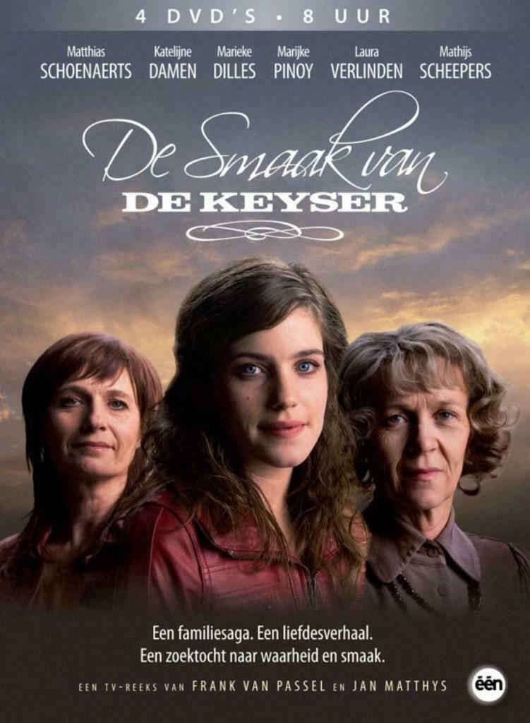 DVD + boek Serie 'De Smaak van De Keyser' Matthias Schoenaer, Cd's en Dvd's, Dvd's | Tv en Series, Vanaf 12 jaar, Ophalen of Verzenden
