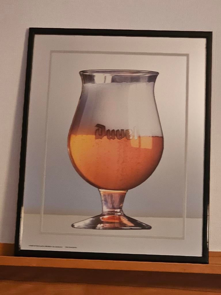 Duvel spiegel, Verzamelen, Ophalen of Verzenden